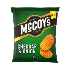 McCoys - Cheese and Onion - Large Bags